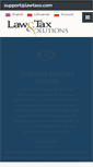 Mobile Screenshot of lawtaxsolutions.com